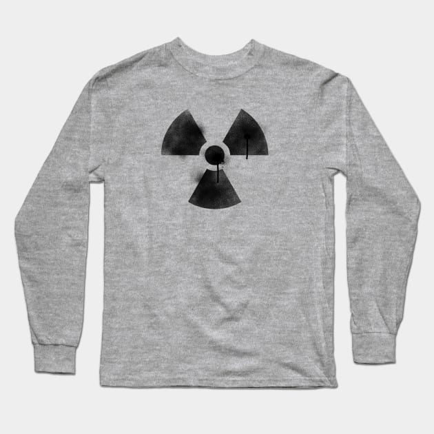 Radioactive sign Long Sleeve T-Shirt by OsFrontis